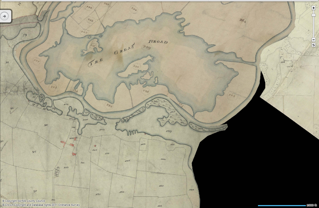 1840 tithe map