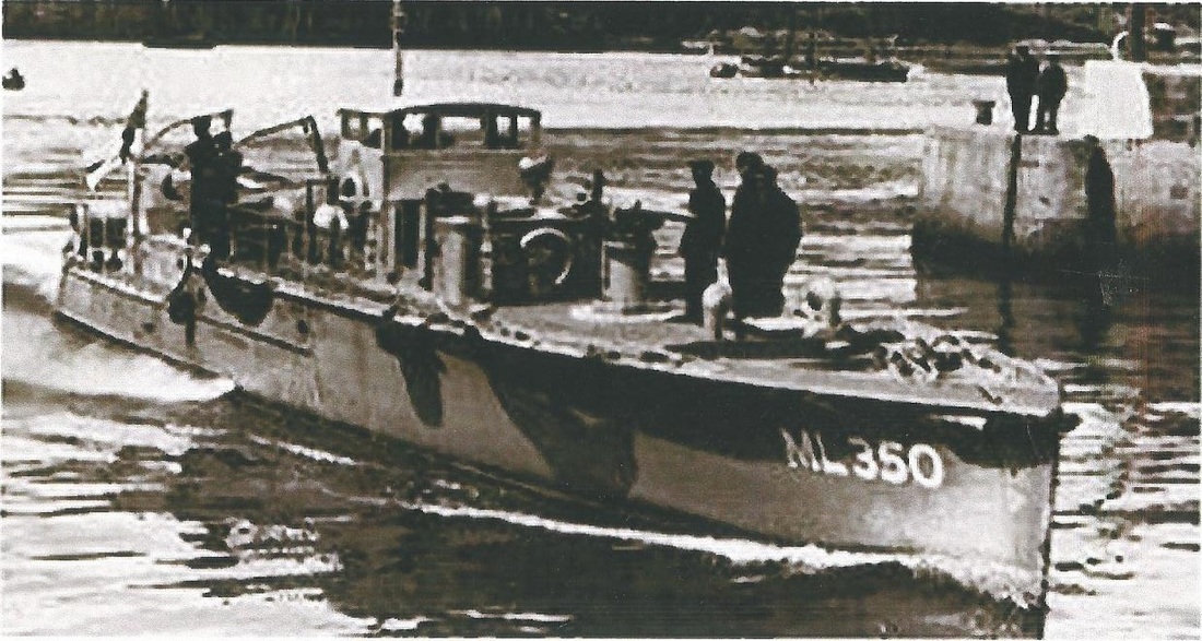 ML350 boat in Newlyn Harbour Wales